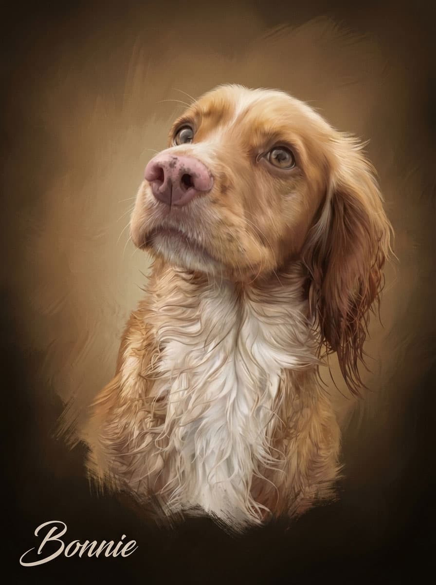 Bonnie finished portrait artwork